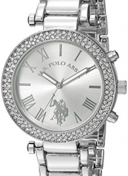 U.S. Polo Assn. Women's Quartz Silver-Toned Dress Watch (Model: USC40172)