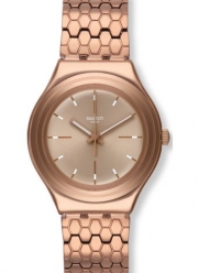 Swatch Women's YGG103G Analog Display Quartz Rose Gold Watch