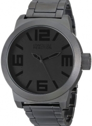 Kenneth Cole REACTION Men's RK3210 Classic Oversized Gunmetal-Tone Watch