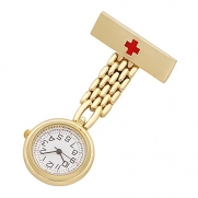 ShoppeWatch Nurse Pin Lapel Watch Unisex FOB Pocket Watch NW-241