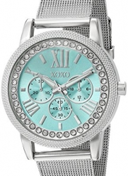 XOXO Women's Quartz Metal and Alloy Automatic Watch, Color:Silver-Toned (Model: XO5899)