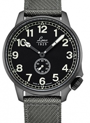 Laco/1925 Men's 'Cockpitwatch' Japanese Stainless Steel and Nylon Automatic Watch, Color:Grey (Model: 861908)