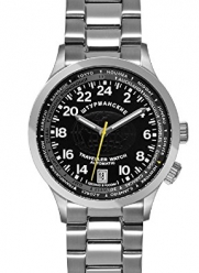 Sturmanskie Traveller 24-Hour Military Time Automatic Men's Russian Watch Black Dial 2431/2255288