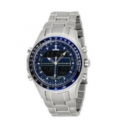 Sartego Men's SPW33 World Timer Quartz Chronograph Watch