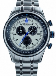 Altanus Geneve Men's 7916B-01 Elite Swiss Chrono Stainless Steel Watch