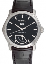 Ebel Men's 9304F51/5335145 Classic Black Power Reserve Dial Watch