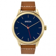 Breda Men's 8184C Watch With Brown Leather Band
