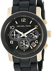 Michael Kors Women's MK5191 Runway Black Stainless Steel Watch
