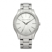 French Connection Women's 'Maiden' Quartz Stainless Steel Automatic Watch, Color:Silver-Toned (Model: FC1205SM)