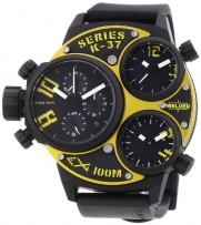 Welder Unisex 6501 K37 Oversize Three Time Zone Chronograph Watch
