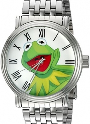Disney Muppets Men's W002349 Muppets Analog Display Analog Quartz Silver Watch