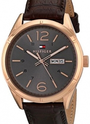 Tommy Hilfiger Men's 1791058 Analog Display Brown Watch