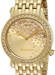 Juicy Couture Women's 1901280 La Luxe Analog Display Quartz Gold Watch
