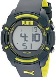 PUMA Unisex PU911221003 Bytes Digital Display Analog Quartz Grey Watch