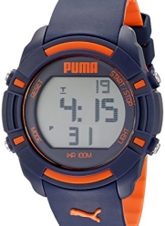 PUMA Unisex PU911221002 Bytes Digital Display Analog Quartz Blue Watch