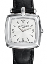 Saint Honore Women's 721060 1ABAN Audacy Paris Black Genuine Leather Watch