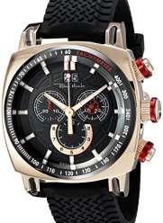 Ritmo Mundo Men's 2221/10 RG Red Racer Analog Display Swiss Quartz Black Watch