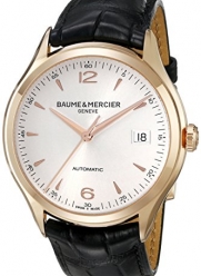 Baume & Mercier Men's BMMOA10058 Clifton Analog Display Swiss Automatic Black Watch