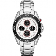 Michael Kors Watches JetMaster Stainless Steel Chrono Watch
