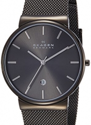 Skagen Men's SKW6108 Ancher Gray Stainless Steel Watch with Mesh Band