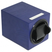 Steinhausen TM1031MUL Backstein 12-Mode Single Blue Wood Grain Watch Winder