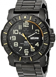 REACTOR Men's 50507 Trident 2 Analog Display Quartz Black Watch