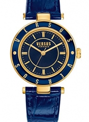 Versus by Versace Women's SP8140015 Logo Analog Display Quartz Blue Watch