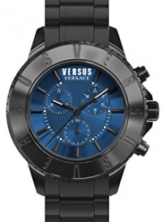 Versus by Versace Men's SGN100015 TOKYO CHRONO Analog Display Quartz Black Watch