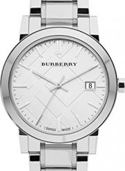 Burberry Silver Dial Stainless Steel Quartz Men's Watch BU9000