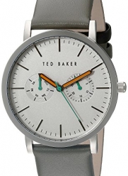 Ted Baker Men's TE1093 Smart Casual Round Grey Multi-Function Silver Dial Watch