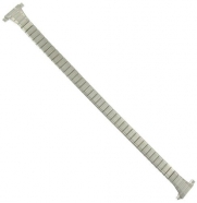 10-13mm Speidel Adjustable Twist-o-flex Silver Tone Elegant Ladies Watch Band 947/02