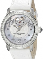 Frederique Constant Women's FC310SQ2PD6 Heart beat Analog Display Swiss Quartz White Watch