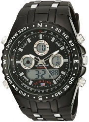 U.S. Polo Assn. Sport Men's US9500 Analog/Digital Display Black Watch