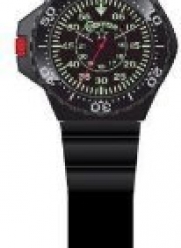 Converse Men's VR008001 Foxtrot Culture Distressed Black Strap Watch