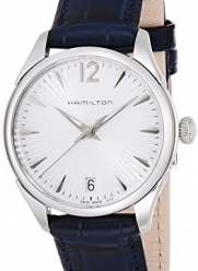 Hamilton Jazzmaster White Dial SS Leather Quartz Ladies Watch H42211655