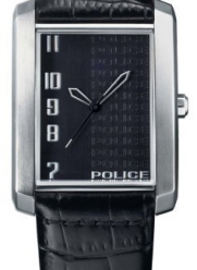 Police Women's Black Patent Genuine Leather Watch PL10509LS02
