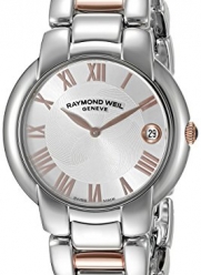Raymond Weil Women's 'Jasmine' Quartz Stainless Steel Dress Watch (Model: 5235-S5-01658)
