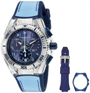 Technomarine Women's Cruise California TM-115014 Stainless Steel Watch with Interchangeable Blue Case Cover and Band