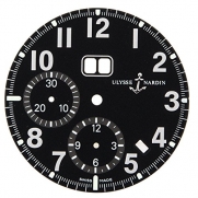 Ulysse Nardin Marine Annual Chronograph 513-22 32 mm Black Dial for 40 mm Watch