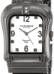 Akribos XXIV Women's AK528BK Quartz Buckle Bracelet Watch