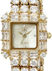 Adee Kaye Women's AK27N-LG Glamour II Analog Display Quartz Gold Watch
