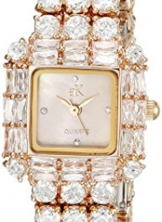 Adee Kaye Women's AK27N-LRG Glamour II Analog Display Quartz Rose Gold Watch