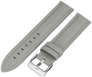 Hadley-Roma MS2044RI 200 20mm Leather Calfskin Grey Watch Strap