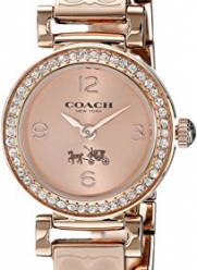 COACH Women's Madison Fashion Bangle Watch Rose Gold/Rose Gold Watch