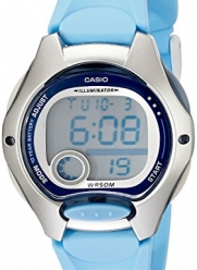 Casio Women's LW200-2BV Digital Blue Resin Strap Watch