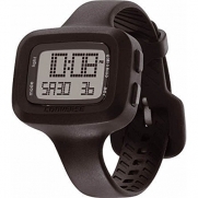 Converse Women's VR025001 Understatement Classic Digital and Black Silicone Strap Watch