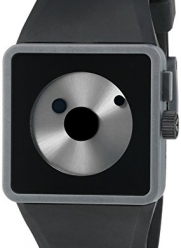 Nixon Men's 'Newton' Quartz Plastic and Silicone Automatic Watch, Color:Black (Model: A116007-00)