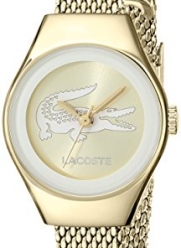 Lacoste Women's 2000876 Valencia Mini Gold-Tone Stainless Steel Watch