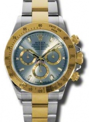 Rolex Daytona Grey Chronograph Steel And Yellow Gold Mens Watch 116523GYSO