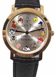 Looney Tunes Pedre Watch 12 Warner Bros. Characters 18K Gold plate LE